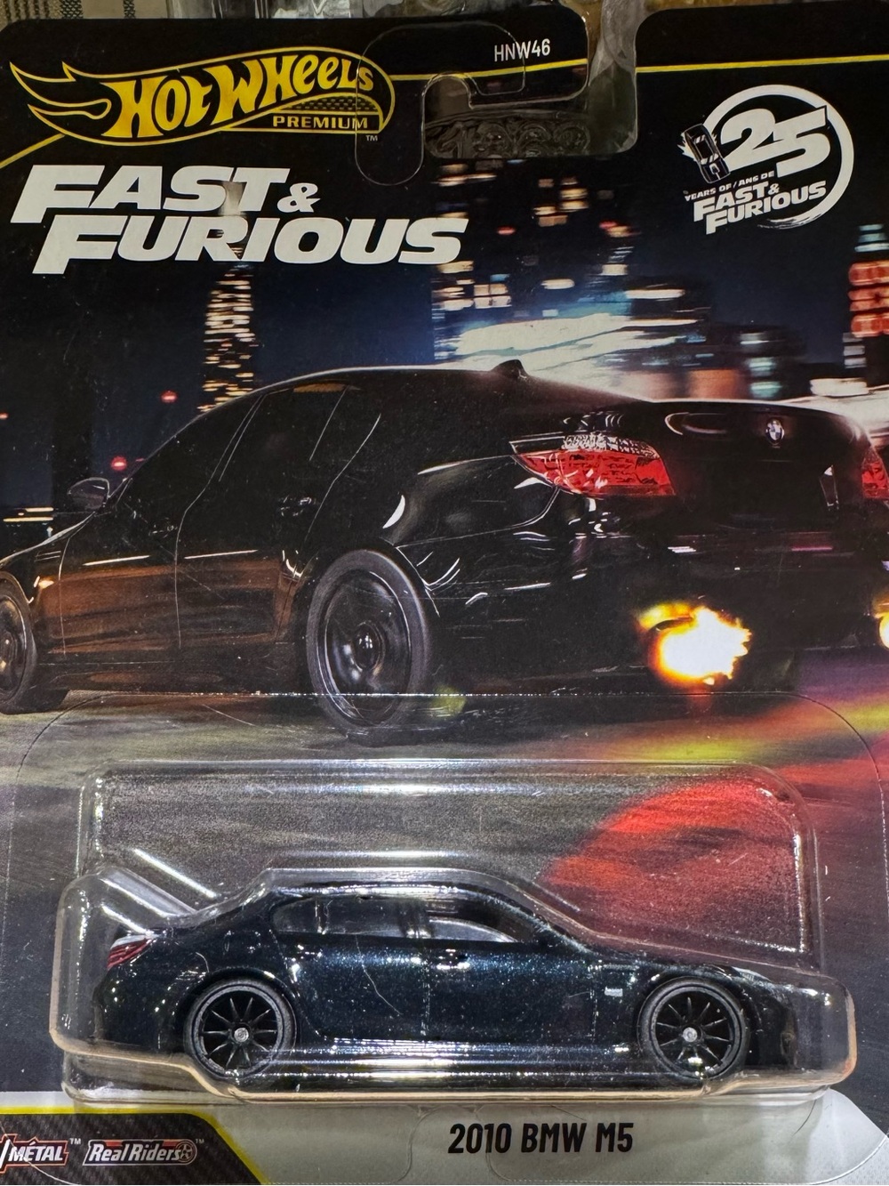 Hot Wheels Premium 2010 BMW M5 Toy Car - Black